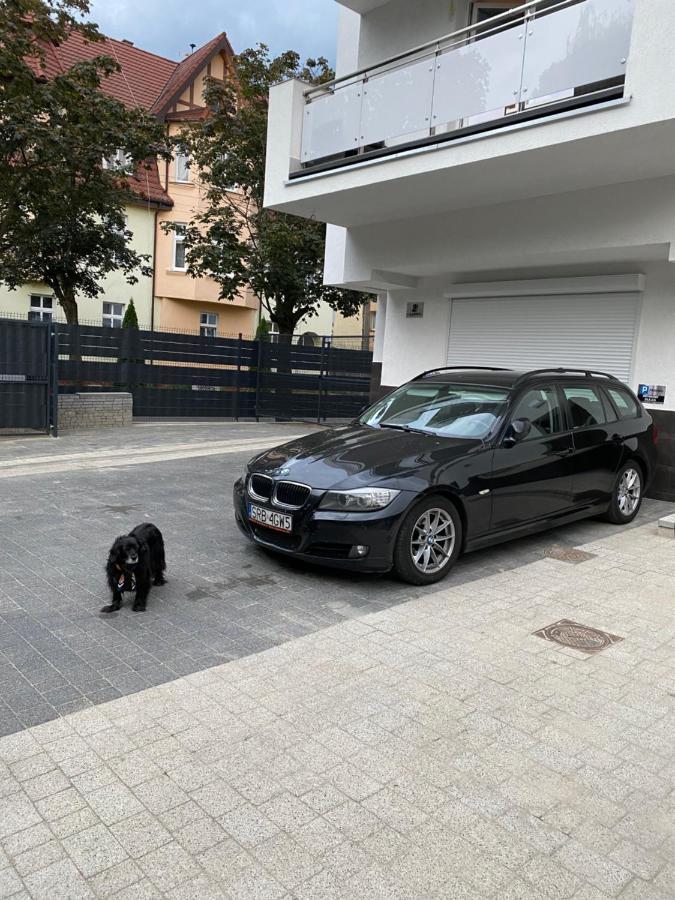 Ferienwohnung Apartament Przy Parku Z Duzym Tarasem ,Prywatny Parking Swinemünde Exterior foto