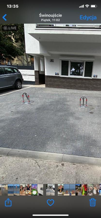 Ferienwohnung Apartament Przy Parku Z Duzym Tarasem ,Prywatny Parking Swinemünde Exterior foto